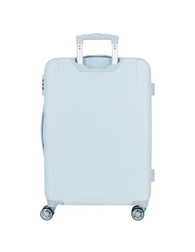 SET/2TROLLEY ABS 55-65CM. 4R.STITCH MAKE A FACE